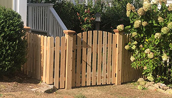 fence installation in Connecticut by West Stamford Fence